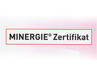 2001 | Erste Minergie Zertifizierung